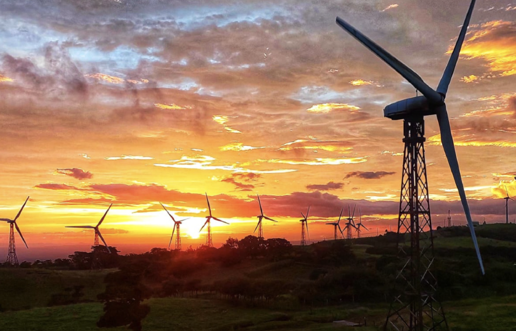 Hilltop Turbines Signal The Winds of Change